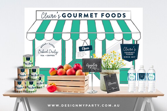Grocery Store, Corner Store, Shop (Personalised DIY Printables) Il_570xn
