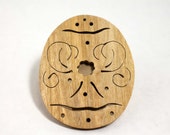 Decorative Wooden Egg - handmade egg ornament - Wood Easter egg - Wooden home decor - Easter egg