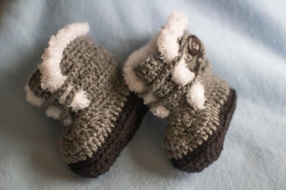 baby fuzzy boots