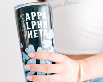 College tumbler custom Greek cup gift for big little sister custom tumbler college Greek life sorority tumbler unique present sorority life