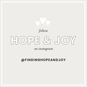 @FINDINGHOPEANDJOY