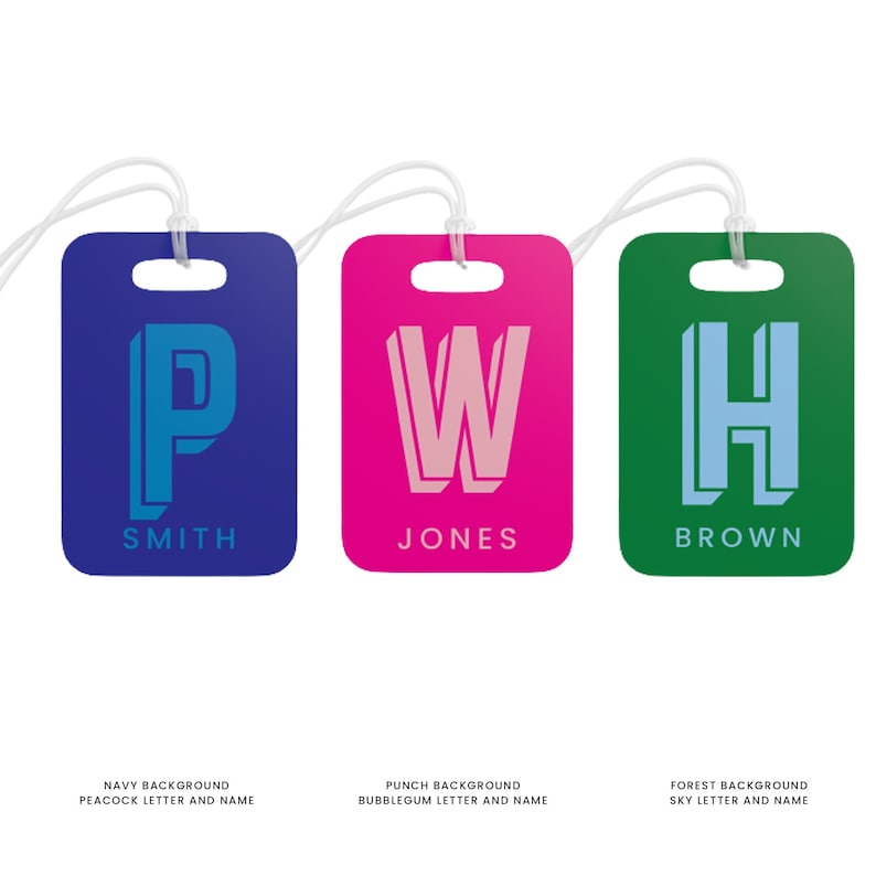 Finding Hope and Joy Luggage Tag