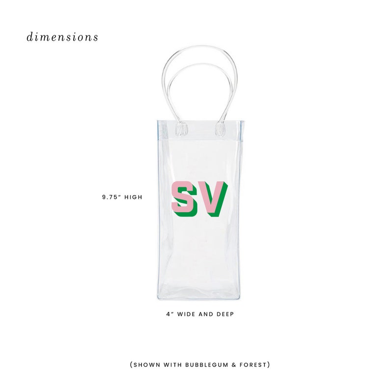 Monogram wine bag with initial hostess gift bag bridal party house warming gift fun and stylish personalized gift best friend wine bag gift