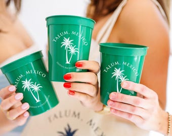 Personalized bachelorette party cup custom bride tribe cup monogrammed stadium cup for bachelorette trip last fling custom drink ware cup