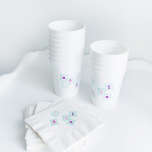 Mahjong drinkware with playful tile patterns, ideal for game night