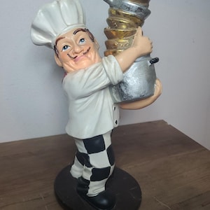 Fat Chef Frederico Italian Tuscan Welcome Sign  13 inch