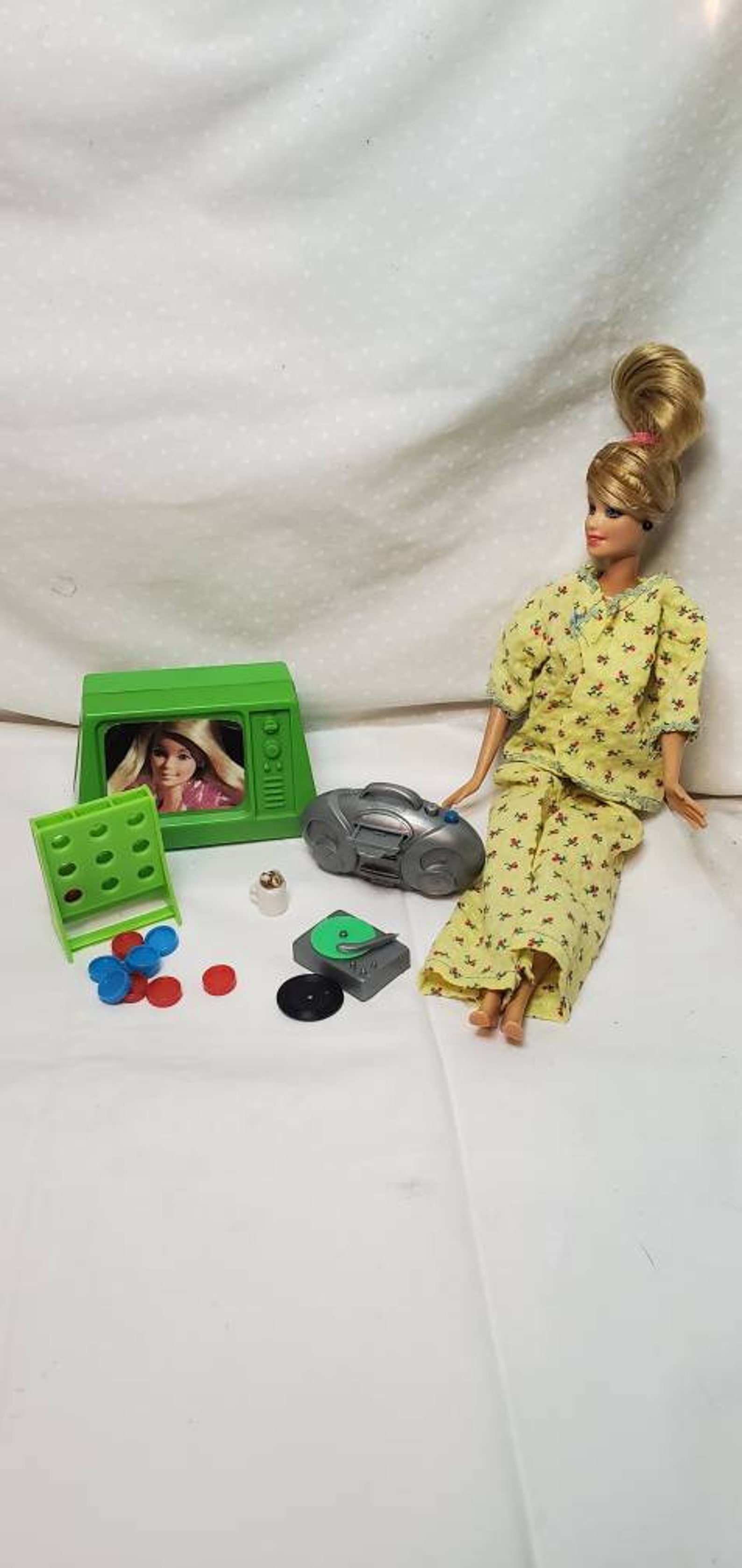 Barbie Doll Clothes Vintage Set Pajamas Pjs Sleepwear | Etsy