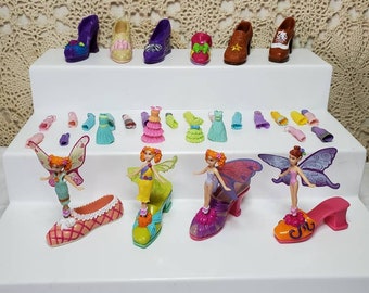 Fairy Shoes Fairy Garden Miniature. Dollhouse Decoration. Decor. Diorama. Girl. Gift. Little. Big Lot.