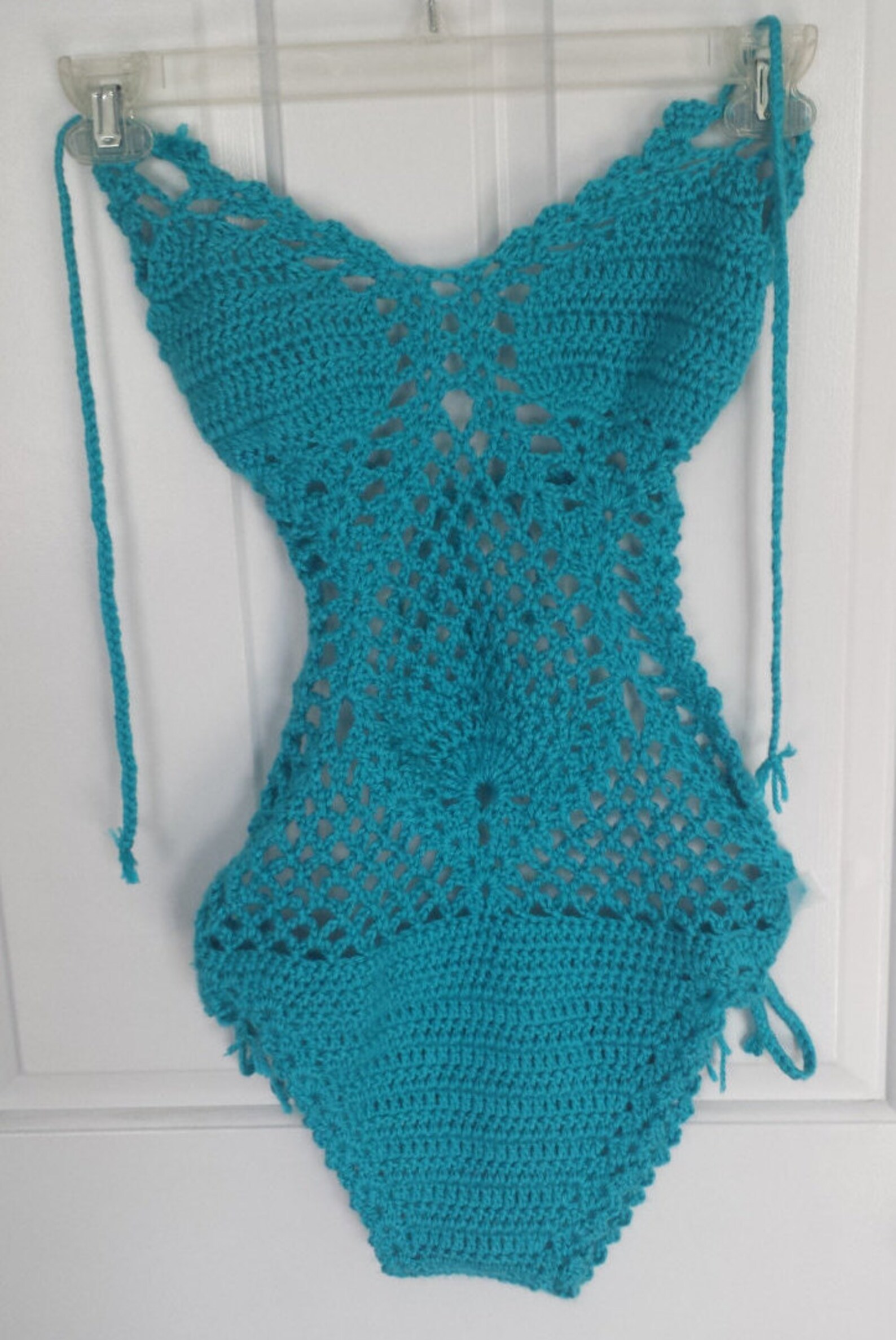 Nolrahiur Costume da bagno all'uncinetto per le donne scava fuori