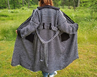 Crochet coat Pattern PDF - duster jacket- crochet sweater pattern in English, crochet pattern, easy crochet jacket pattern