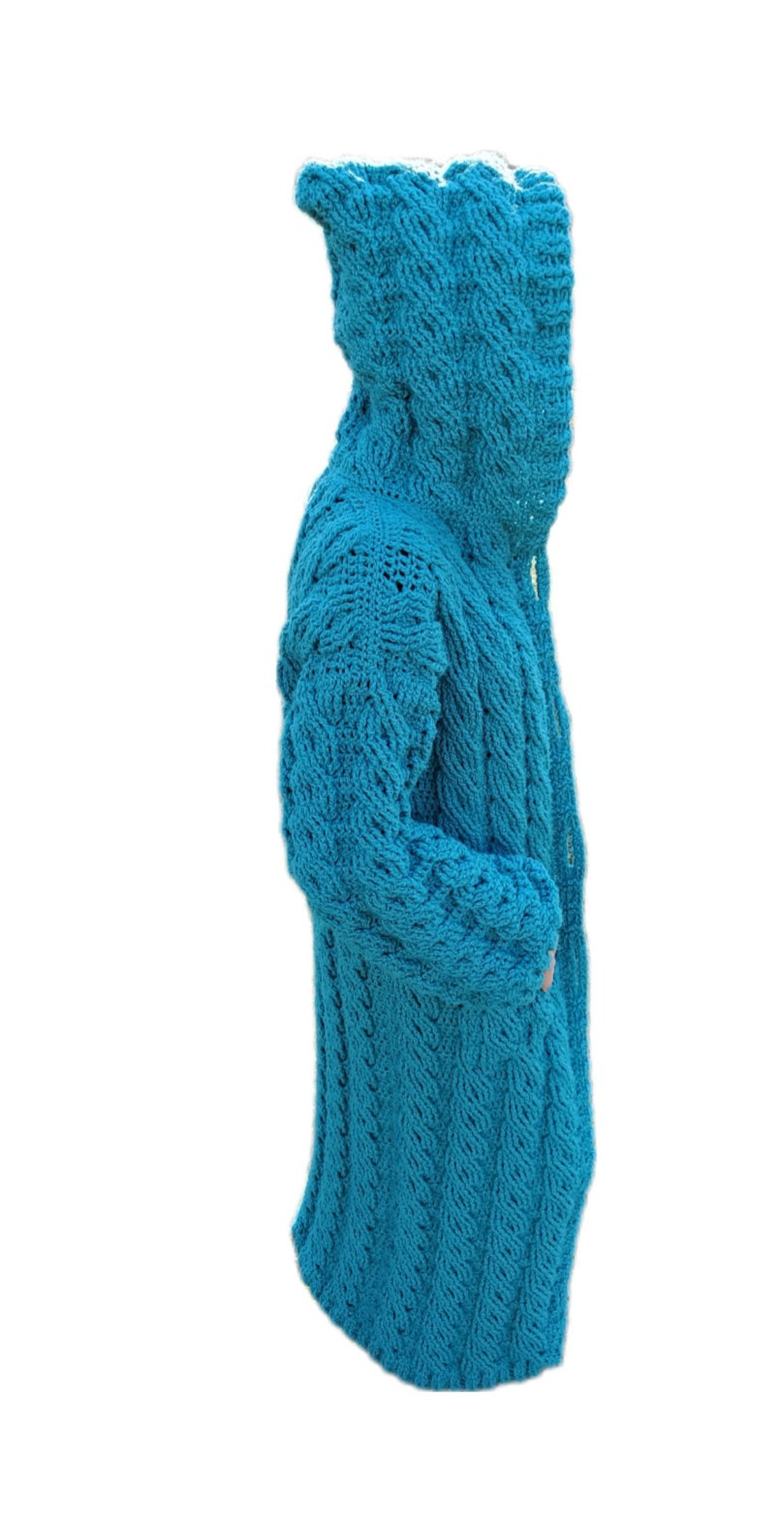 Crochet Winter Coat Duster Jacket Crochet Jacket Pattern in English