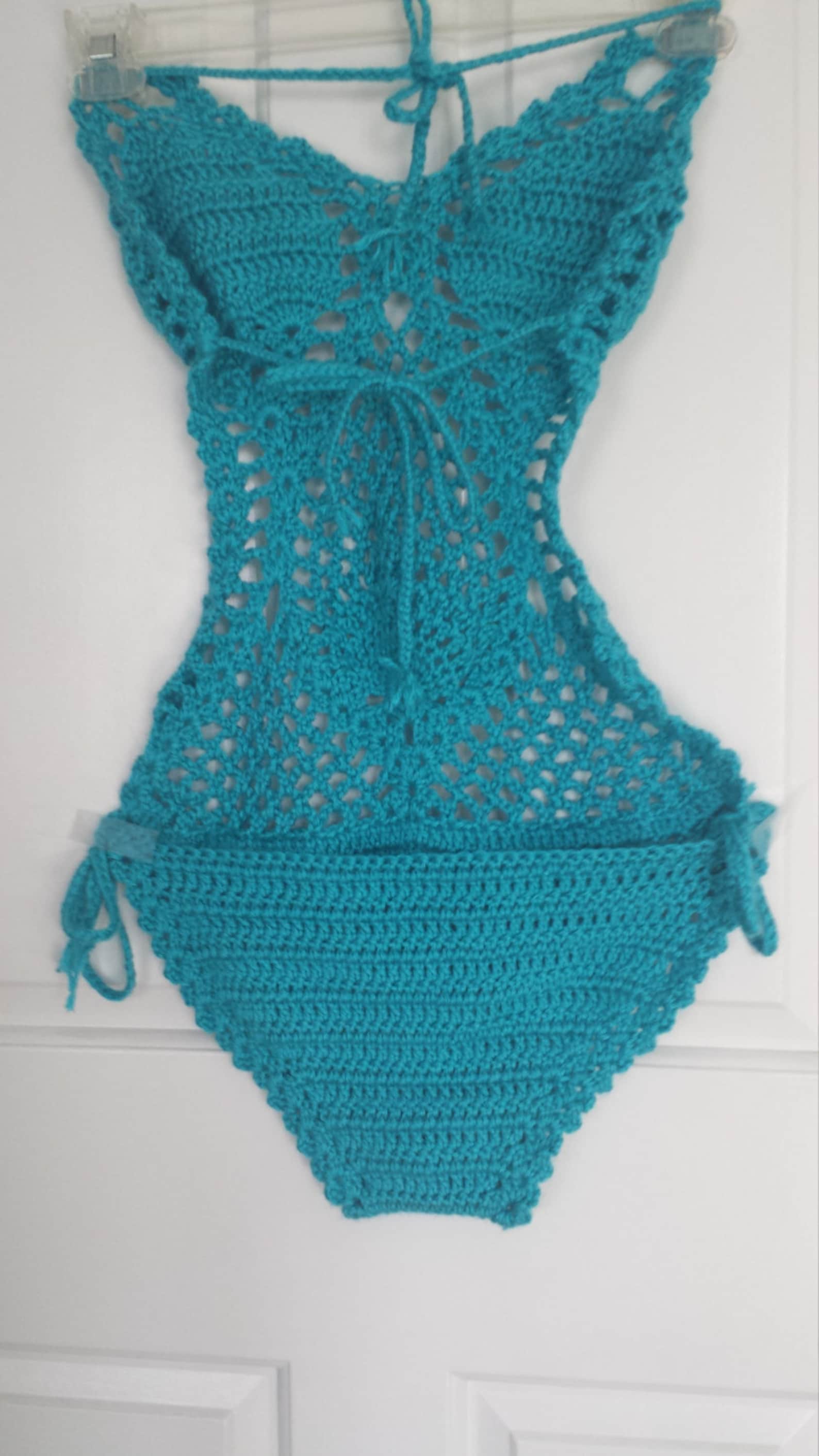 Crochet Bathing Suit Pattern PDF Crochet Monokini Crochet Etsy