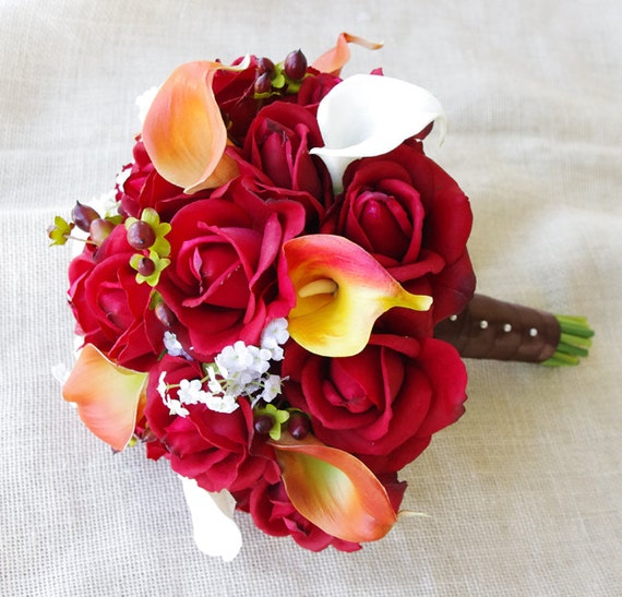 Fall Wedding Bouquet Rustic Wedding Bouquet Fall Bouquet Etsy