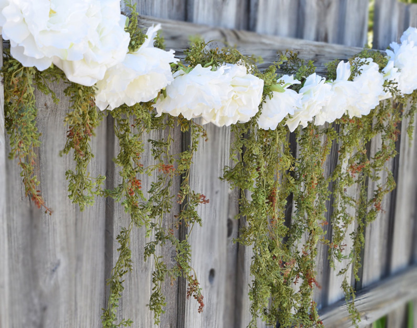 Wedding Arch Garland Cascading Garland Greenery Garland Etsy