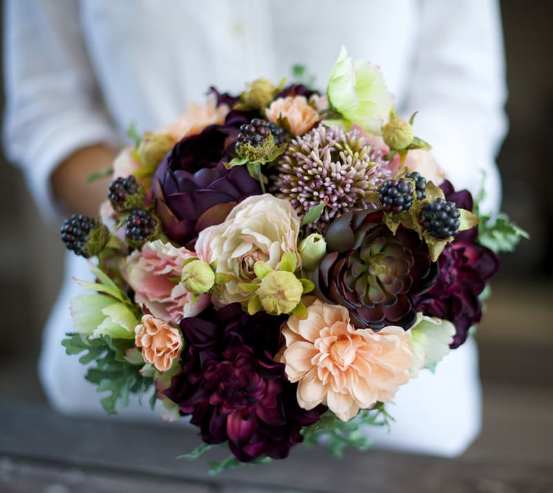 Fake Succulent Bouquet