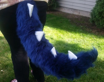 Wild Leopard Costume Tails 36/" by AnthroWear Furry Clip-On Cosplay Accessories