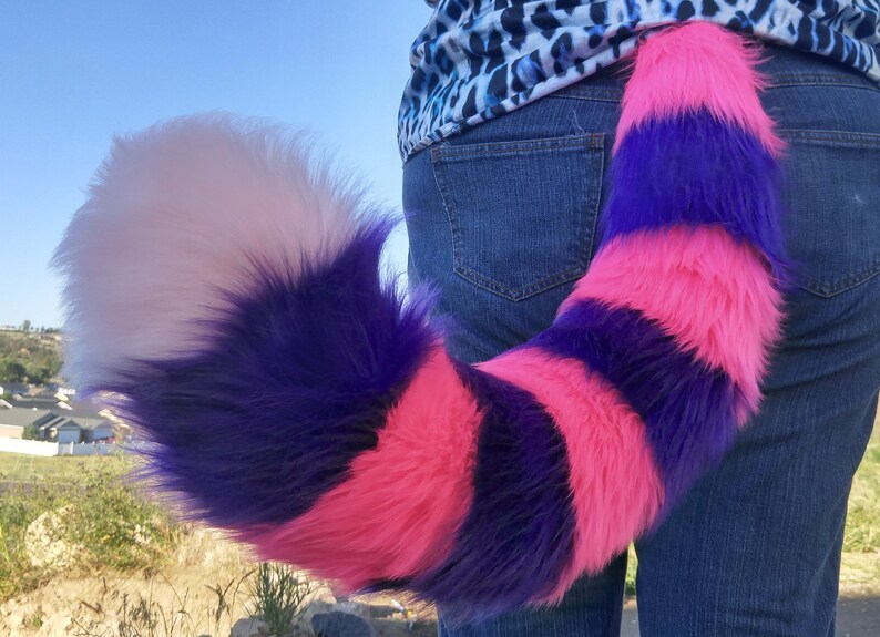 Cheshire Cat Costume Tails 36 by AnthroWear Furry Etsy