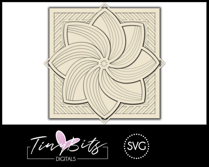 Download 9 Layer Mandala Cut File Mandala SVG Multi-layer cut file ...