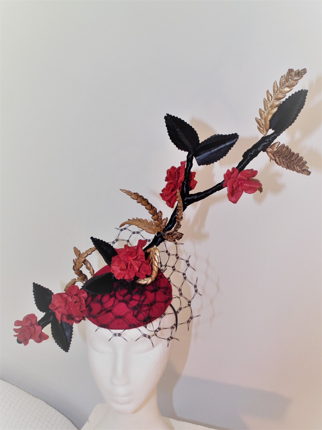 ENCHANTA Dramatic Red Gold Black 