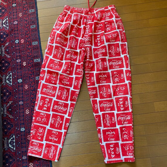 Vintage Coca Cola Coke Baggy Pants 