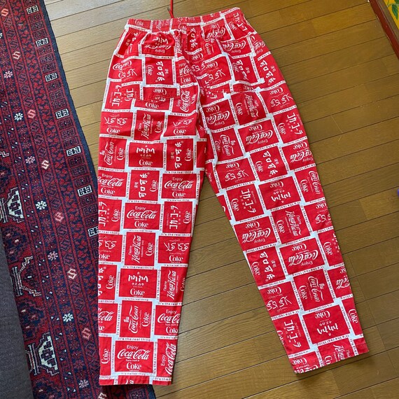 Vintage Coca Cola Coke Baggy Pants 