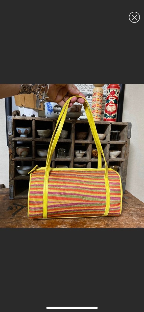 Vintage Missoni funky striped bag