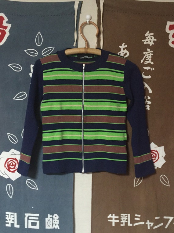 Comme des Garcons tricot sweater Japanese designer