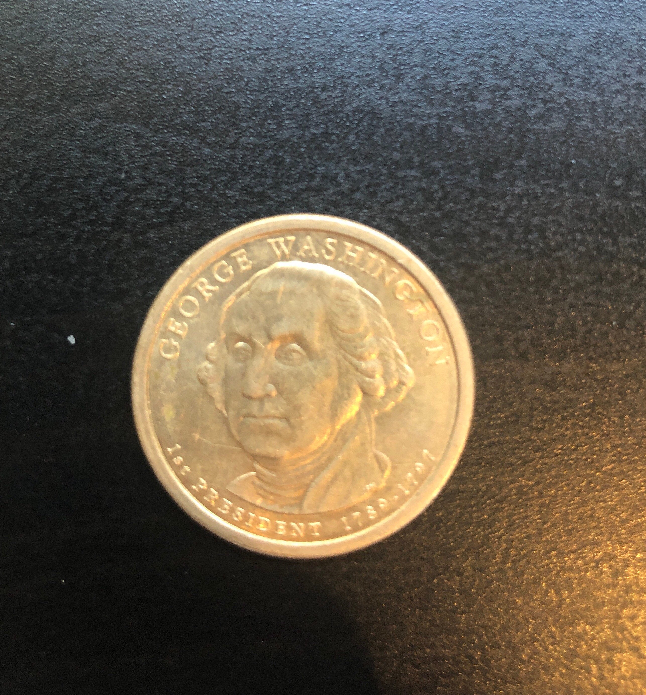 First President Washington 2007 dollar coin Etsy