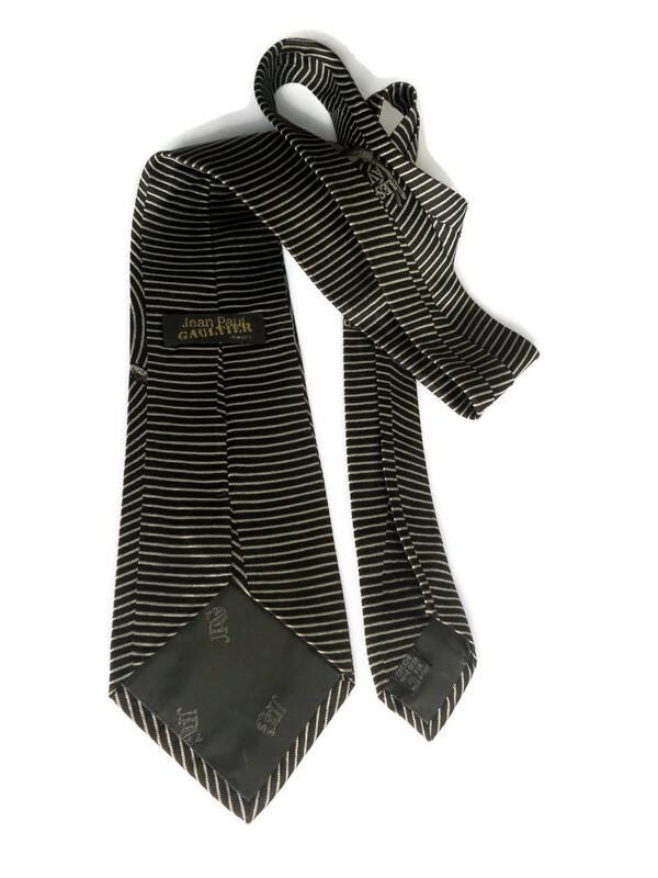 Vintage Jean Paul Gaultier Silk Tie, 'les Grandes Aventures