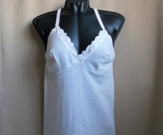 Ropa interior de lana mujer talla L camisola de lana vintage | Etsy México