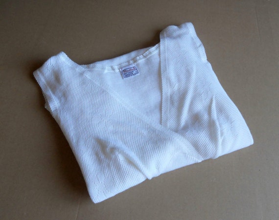 wool underwear women's  XL  ribbed wool tank top v