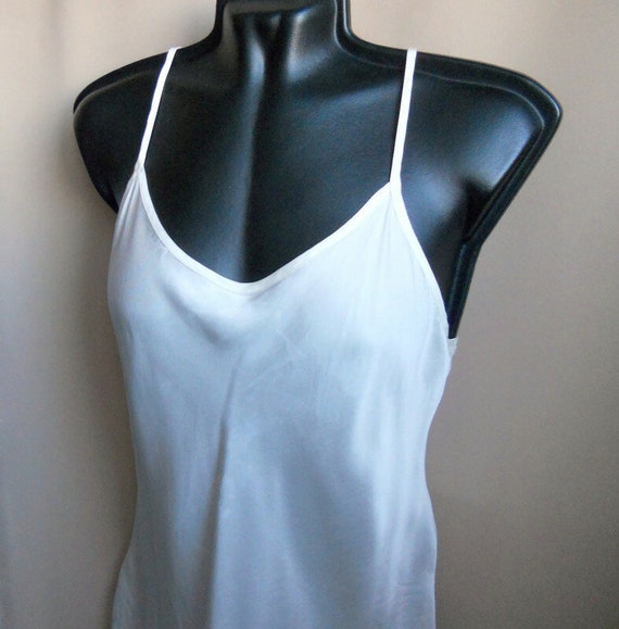 Satin silk Ladies lingerie silk slip top vintage … - image 1