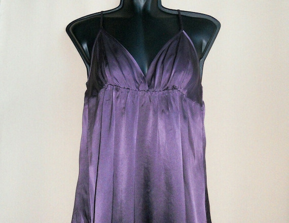 Silk Lingerie Slip Top Vintage Italy Violet Silk Camisole - Etsy