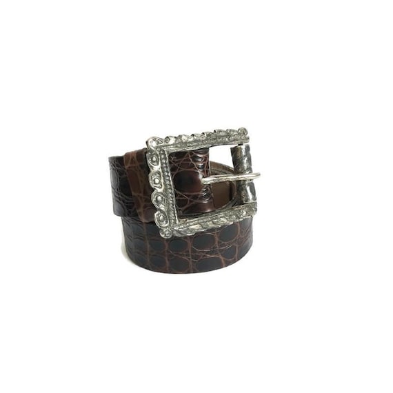 Big buckle designer belts discount