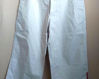Branded Men's Trousers Vintage Italy Prada Gray Cotton Sports