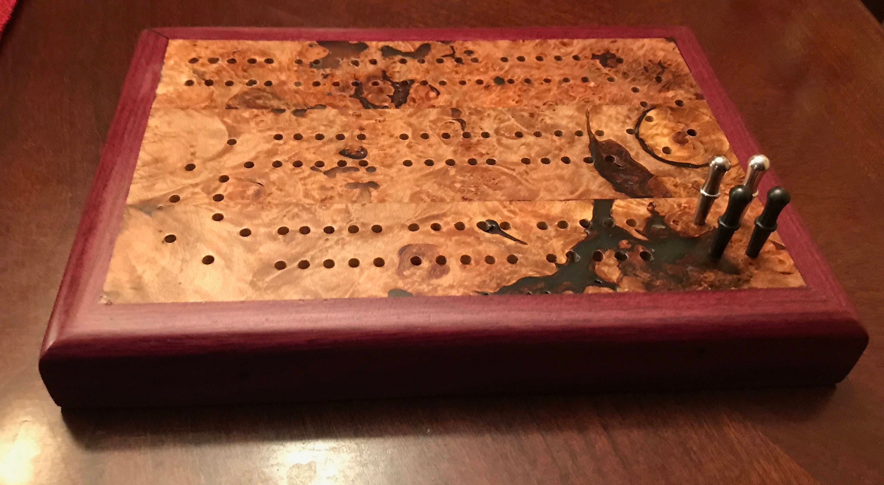 Cribbage Board Etsy