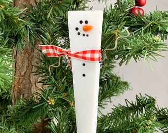 Tall Snowman Ornament