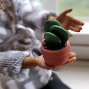 Polymer Clay Potted Cactus