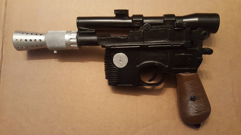 Han Solo DL-44 ANH Hero Blaster Prop Screen Accurate Star Wars | Etsy