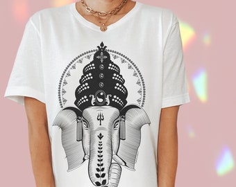 Yoga t-shirt - ganesh t-shirt