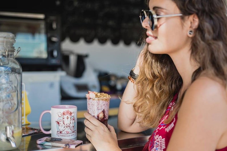 Friends not food Mug animal liberation Vegan GiftVegetarian image 3