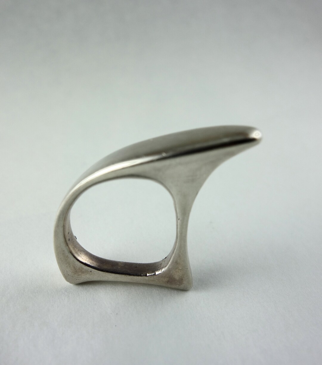 Curve Diamond - Anello In Argento 925 E Zircone &ndash; Pit&ograve; - Unconventional