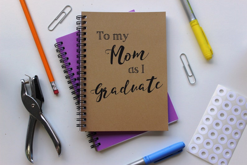 To my Mom as I graduate... 5 x 7 journal image 1