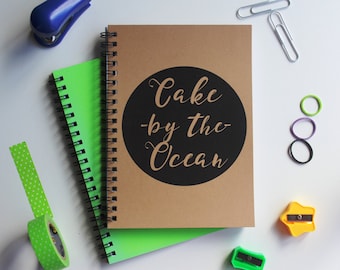 Cake by the Ocean - 5 x 7 journal