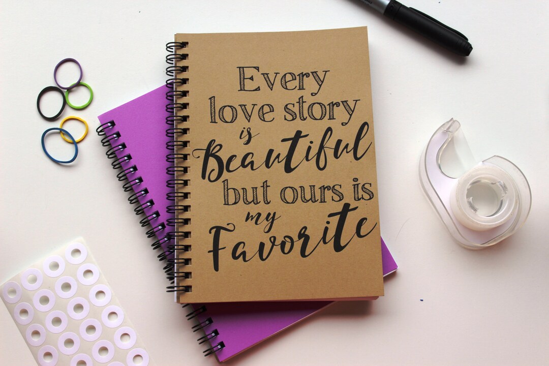 Every Love Story is Beautiful but Ours is My Favorite 5 X 7 - Etsy
