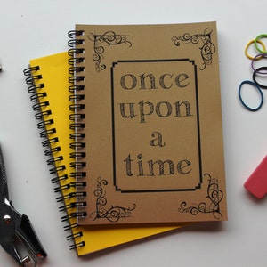 Once upon a time...- 5 x 7 journal