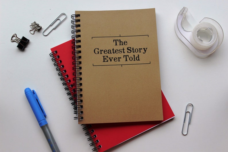 The Greatest Story Ever Told 5 x 7 journal image 1