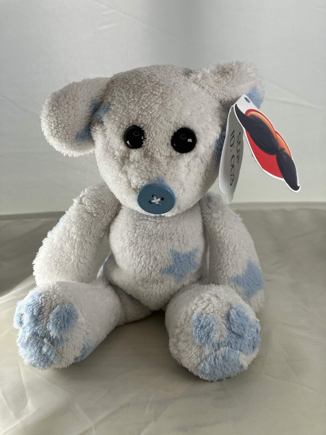 Handmade Beansie Bear - Star 003 - Etsy