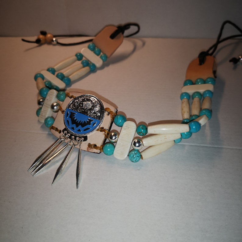 Hatband in American Indian style