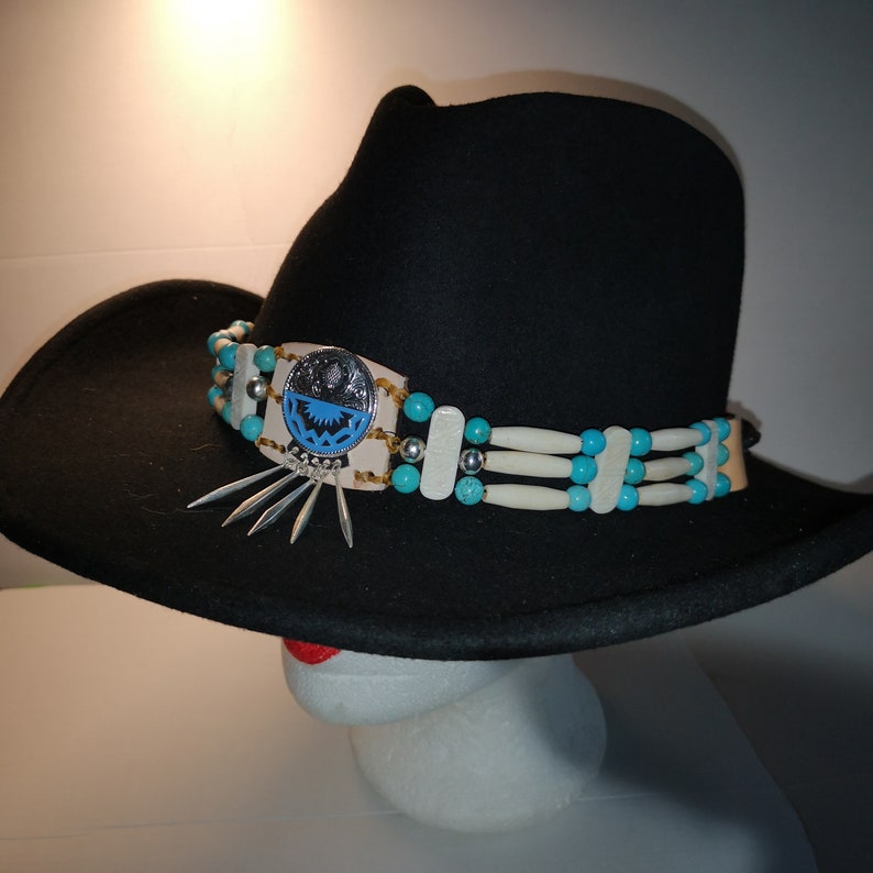 Hatband in American Indian style